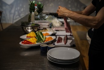 写真AC 料理人のイメージ2 システムキッチン