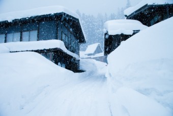 写真Ac 雪景色31 寒冷地 住宅