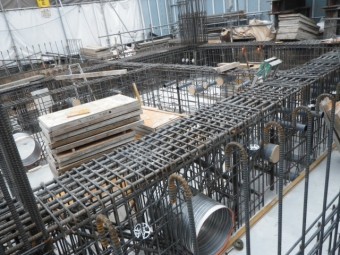 写真AC マンション建築土台3 山梨 躯体 リフォーム RC造