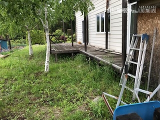 屋外撤去工事