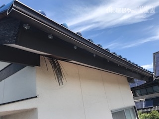 軒天 リフォーム前