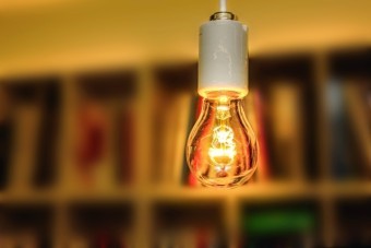 写真AC 裸電球 ペンダントライト
