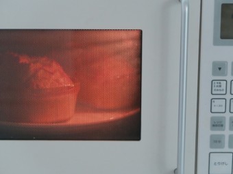 写真AC ケーキつくり 電子レンジ