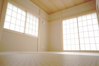 写真AC 和室 畳 リフォーム 障子 山梨