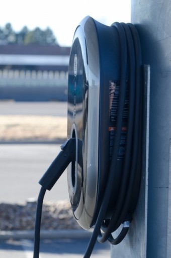 写真AC 給油機 電気自動車コンセント プラグ