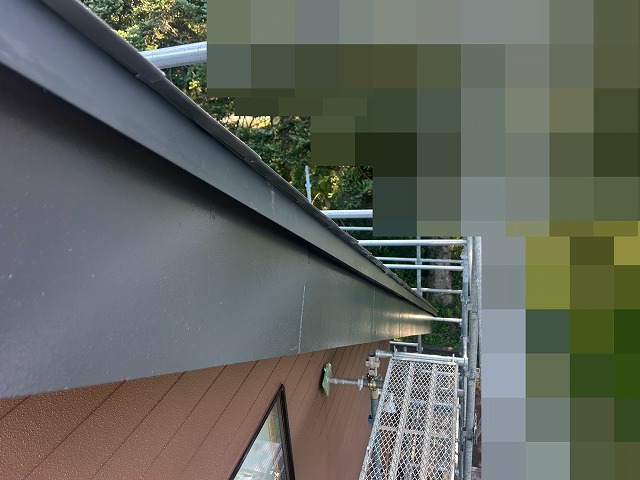 破風の塗装完了