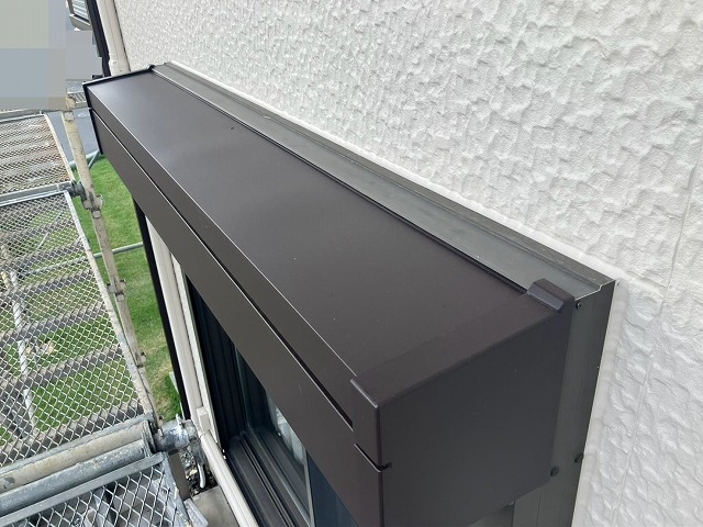 上部から見た塗装後BOX