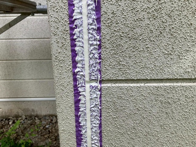 充填後のヘラ押さえ