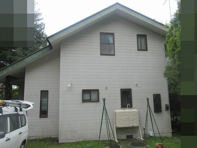 塗装前の外観全体