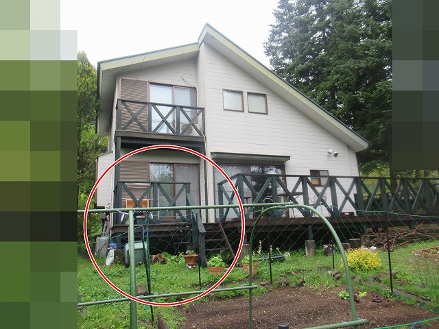 建物全体と施工箇所