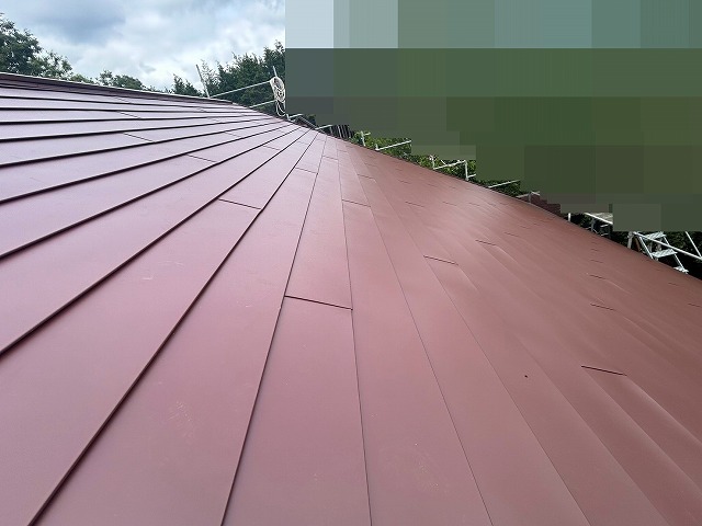 施工完了後の屋根全景