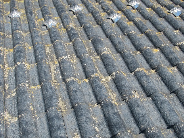 南アルプス　屋根塗装