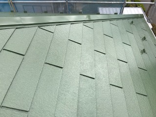 屋根塗装後