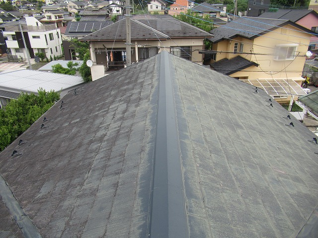 甲斐市の2階建て住宅で屋根塗装のお見積もりのご依頼をいただきました！