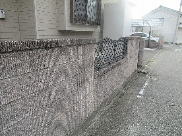 昭和町　現調時　塀