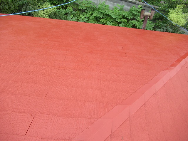 北杜市　屋根塗装