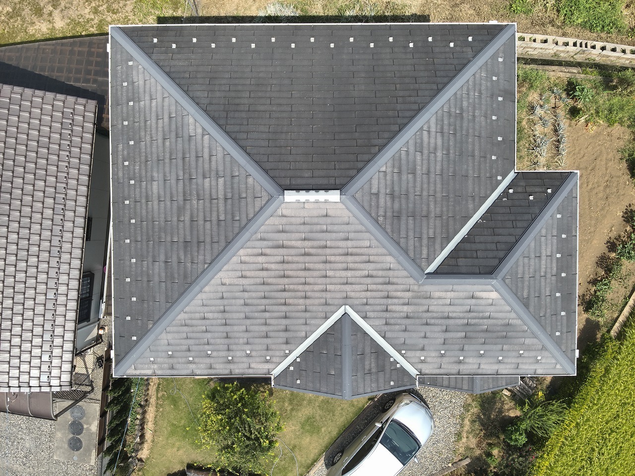 韮崎市　お客様の声　屋根　施工前