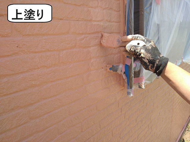 韮崎市　外壁塗装工事　パーフェクトトップ