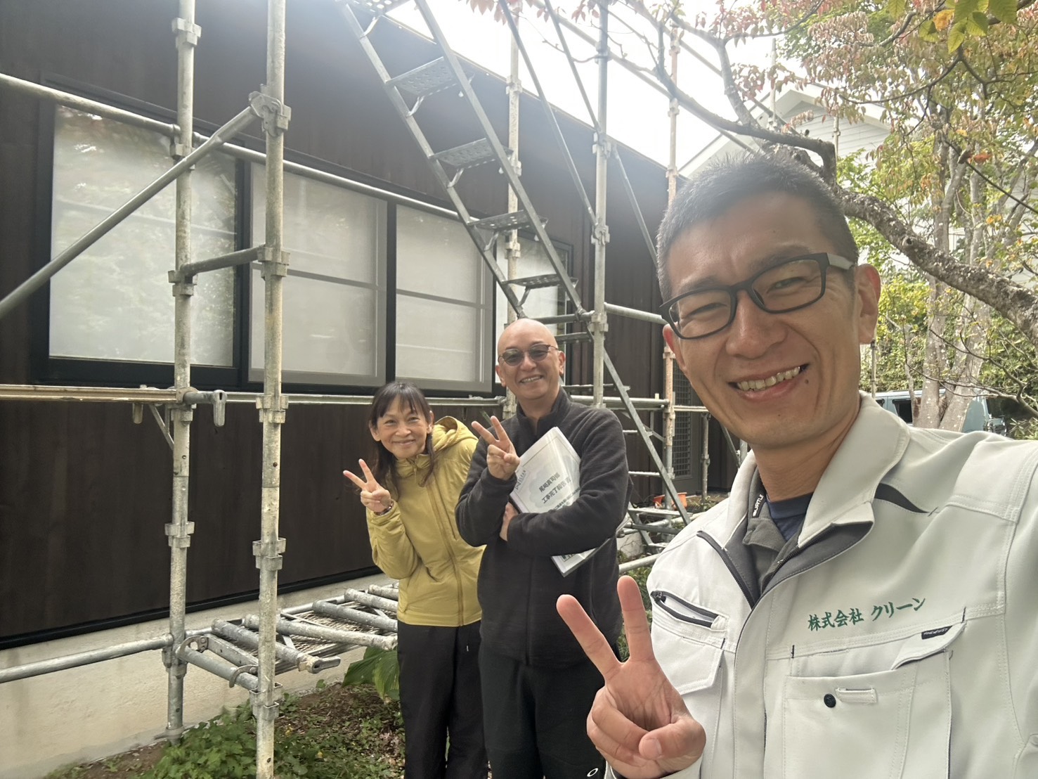 北杜市で屋根・外壁の塗装工事を行い、お客様にお喜びの声をいただきました。