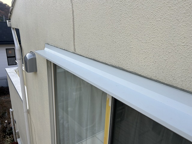 甲府市　雨漏り修理板金