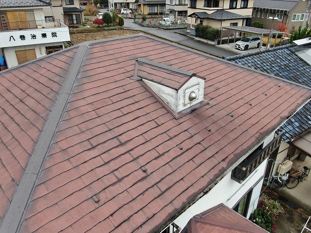 北杜市で劣化したスレート屋根のカバー工事のお見積りのご依頼をいただきました！