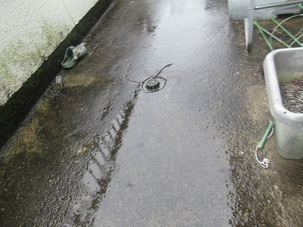 雨水浸水　甲府市